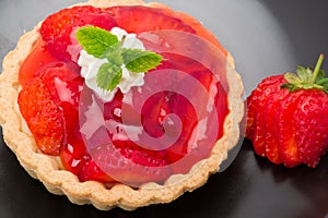 Strawberry tart