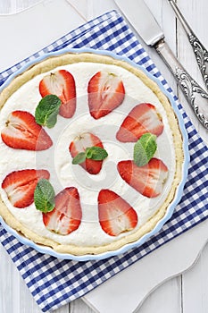 Strawberry tart