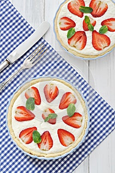 Strawberry tart