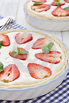 Strawberry tart