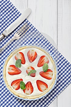 Strawberry tart