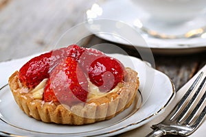 Strawberry tart