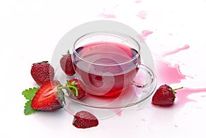 Strawberry tea