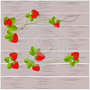 Strawberry web background