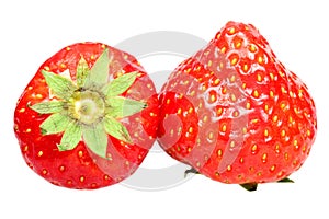 Strawberry on a white background