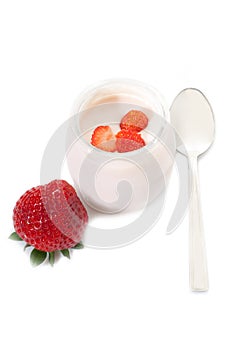 Strawberry yogurt