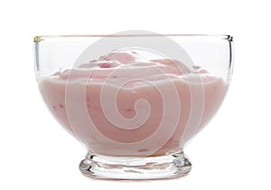 Strawberry yogurt