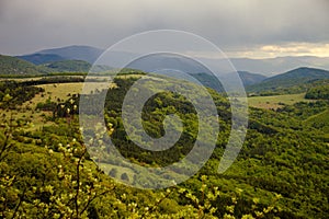 Strazovske vrchy during spring season, Slovakia