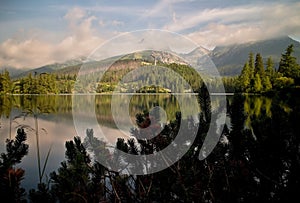 Strba Tarn in High Tatras.