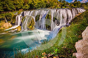 Strbacki Buk Waterfall - Croatia And Bosnia Border