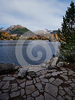 Strbske Pleso in autumn, High Tatras, Slovakia