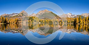 Štrbské pleso Národní park Vysoké Tatry