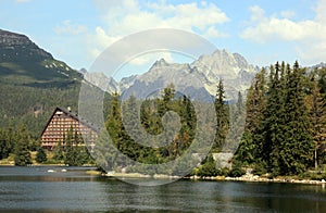 Strbske Pleso lake, Slovakia