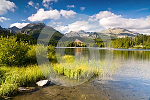 Strbske Pleso, lake in Slovakia