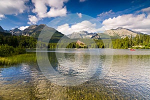 Štrbské Pleso, jazero na Slovensku