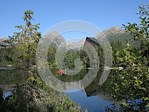 Strbske pleso mountain resort, Slovakia