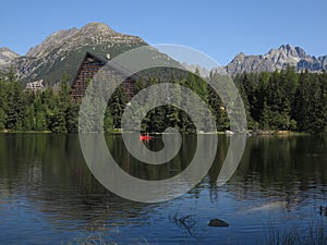 Strbske pleso mountain resort, Slovakia