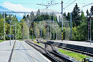 Strbske pleso railway station