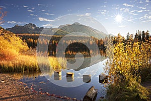 Strbske Pleso in the Tatras