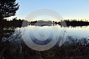 Strbske pleso, Vysoke Tatry, Liptov region, Slovakia