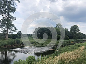 Stream at the Beneden Regge river