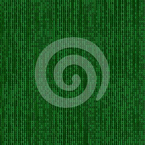 Stream of binary code on screen. Abstract vector background. Data and technology, decryption and encryption, computer