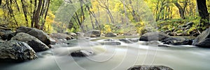 Stream in Cottonwood Canyon photo