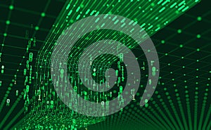 Stream, flow digital data. Big data analytics and business strategy for innovative solutions