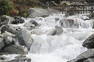 Stream leading down to a Lake