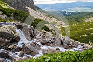 Stream in Mlynicka Valley, Slovakia