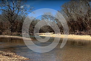 Stream in the Ozark Mountains, Missouri, USA