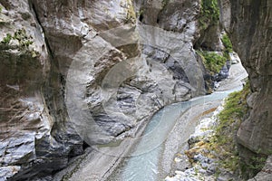 Stream of taroko gorge photo