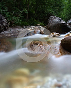 Stream in tuscany