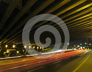 Stream under the bridge photo