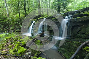 Stream & Waterfalls, Greenbrier, Great Smoky Mountains NP