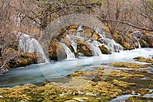 Stream in winter