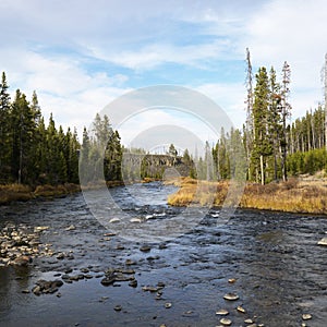 Stream in Yellowstone