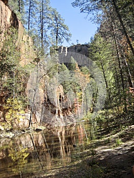 Streambed or a stream bed