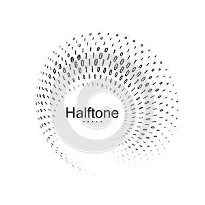 Streaming binary code 3d vector shape.