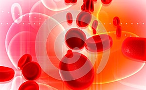 Streaming blood cells