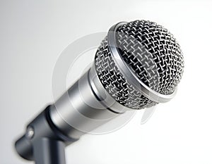 Streaming Microphone Isolated on White
