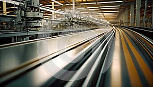 Streamline your manufacturing process with a modern conveyor line, Generative AI