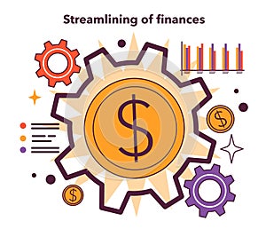 Streamlining of finances. Effective financial administration in conditions