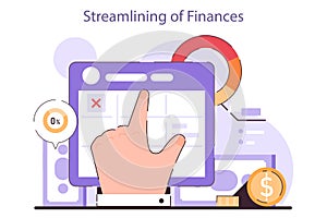 Streamlining of finances. Effective financial administration in conditions