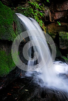 Streams of waterfalls