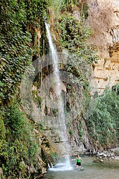 Streams and waterfalls Nature Reserve Ein Gedi