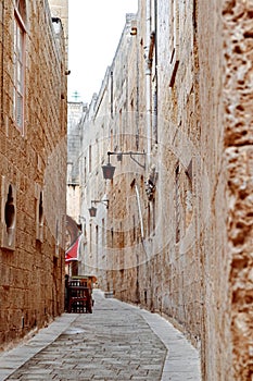 In the streats of Mdina, Malta, Europe