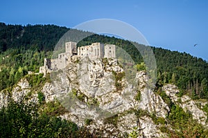 Hrad Strecno na severnom Slovensku