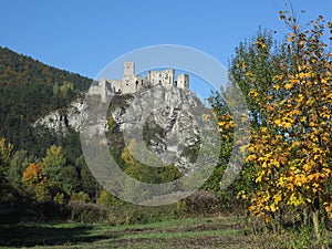 Zřícenina hradu Strečno, Slovensko