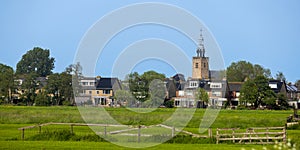 Streefkerk town in South Holland, The Netherlands